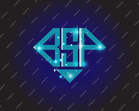 Premium Vector | Bsp initial modern logo design vector icon template