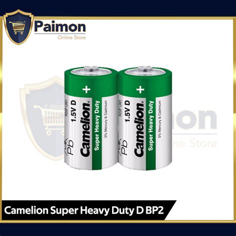 Camelion Baterai Super Heavy Duty D Bp Green Lazada Indonesia