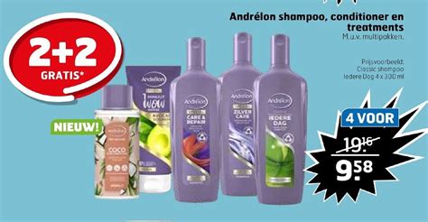 Andr Lon Shampoo Conditioner En Treatments Aanbieding Bij Trekpleister