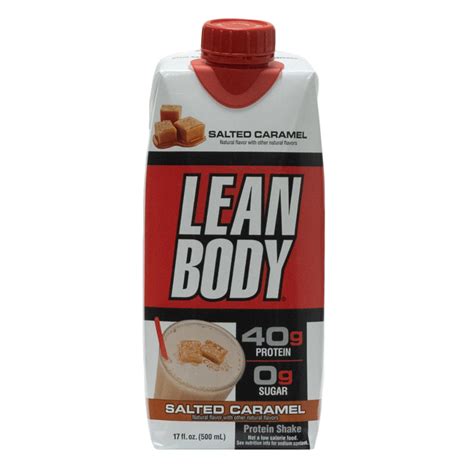 Labrada Lean Body Ready To Drink Protein Shake Salted Caramel 12 Pack