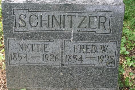 Nettie Drescher Schnitzer Find A Grave Memorial