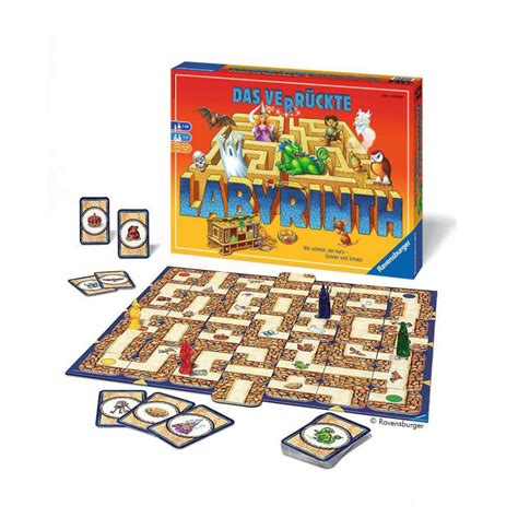 Ravensburger Spiel Das verrückte Labyrinth Familienspiel Zambomba