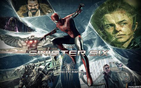 The Amazing Spider Man And Sinister Six Fanmade By Herny9997 On