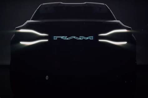 Ram divulga novo teaser da picape 1500 elétrica assista Motor Show