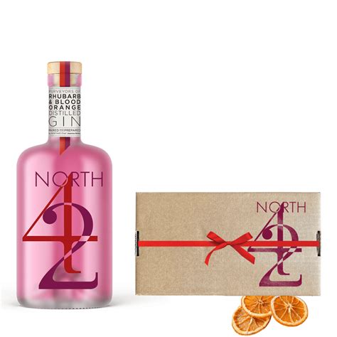 Perfection Personified Gift Set Rhubarb Blood Orange NORTH42 Gin