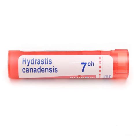 Hydrastis Canadensis Granules Homeopathiques Boiron Toux Sinusite