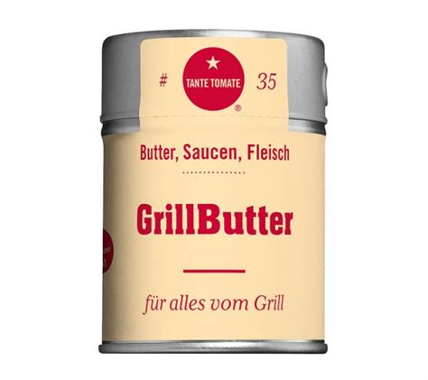 Tante Tomate GrillButter für alles vom Grill Gewürzmischung 60g