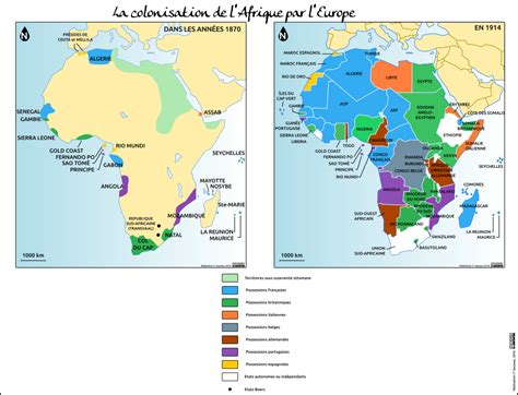 La Colonisation De L Afrique Par L Europe L Atelier Carto D HG Sempai