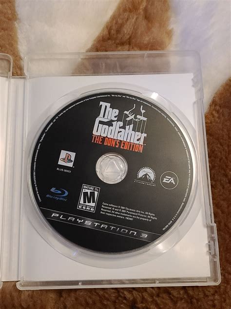 The Godfather The Don S Edition Sony PlayStation 3 2007