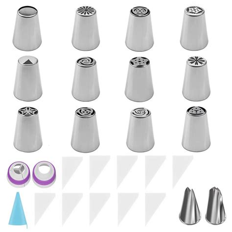 27-Piece Stainless Steel Baking And Decorating Tool Set | Shop Today ...