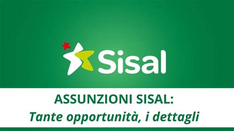 Assunzioni In Sisal Opportunit E Posizioni Aperte Per Diplomati In