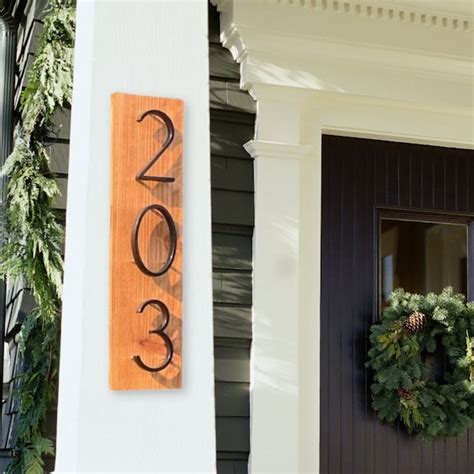 Rustic House Numbers - Etsy