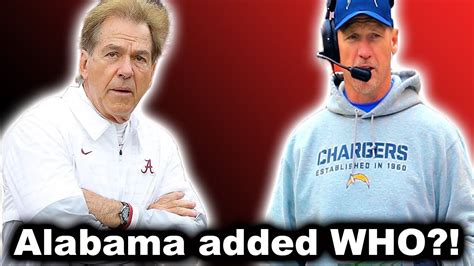 Alabama Football: Nick Saban and the Alabama Crimson Tide add ANOTHER ...