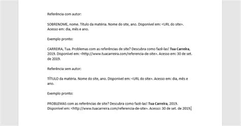 Citação De Site Abnt - Citação De Um Site Abnt - Jeraldboulosk
