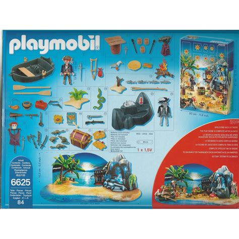 Playmobil Advent Calendar Pirate Cove Treasure Hunt Set Off