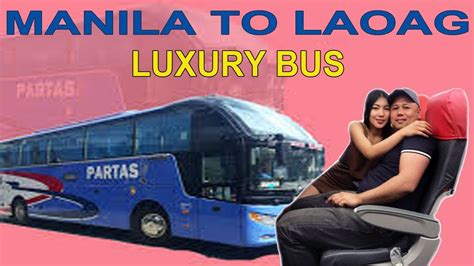 Partas Luxury Bus Going To Laoag Youtube