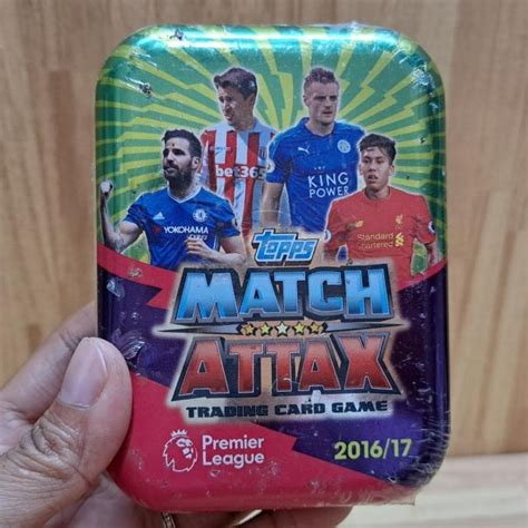 Jual Kartu Bola Match Attax Premier League Topps Kaleng