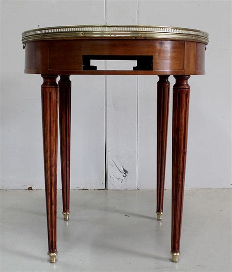 Table Bouillotte en Acajou goût Louis XVI Début XXe