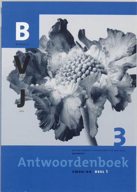 Biologie Voor Jou 1 Vmbo Bk 3 Antwoordenboek 9789034516602 W