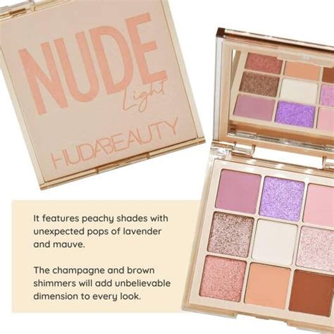 Huda Beauty Nude Obsessions Eyeshadow Palette Light Buy Best Price