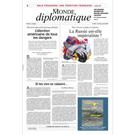 Le Monde Diplomatique Version PDF