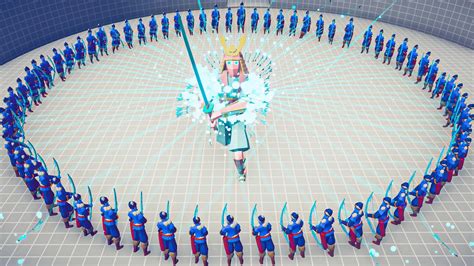 Circle Ice Archer Vs Every Unit Totally Accurate Battle Simulator