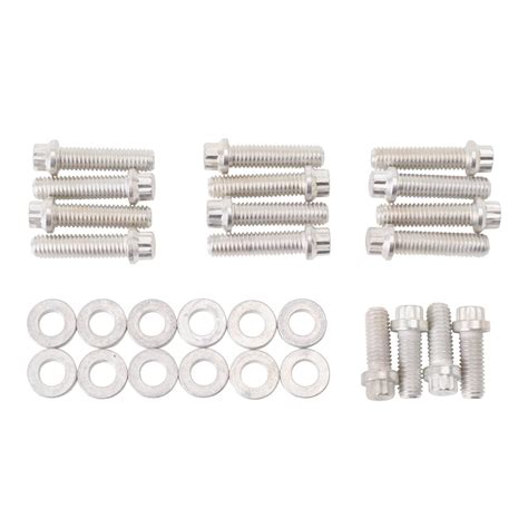 Edelbrock 8509 Intake Manifold Bolt Kit For Chevy 348 409