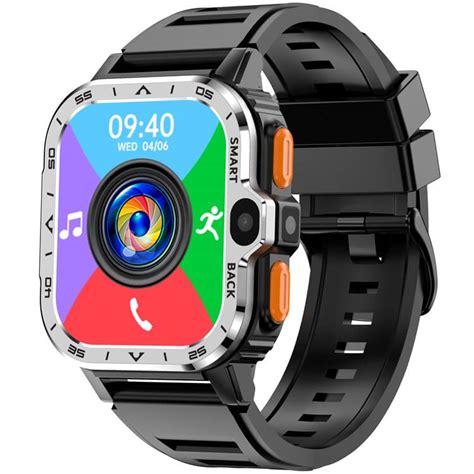 Pgd Smartwatch 5g 4g Sim Card Android Ios 81 Smartwatch Gps Wifi Nfc S8 Ultra Dual Camera