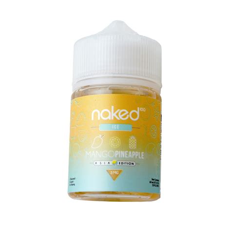 Naked Ice Mango Pineapple Ml Mg Vapehan