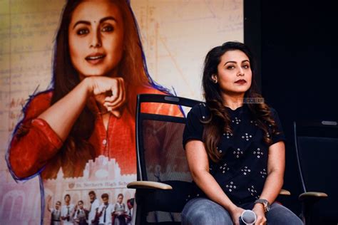 Rani Mukerji During The Promotions Of Hichki | Silverscreen India