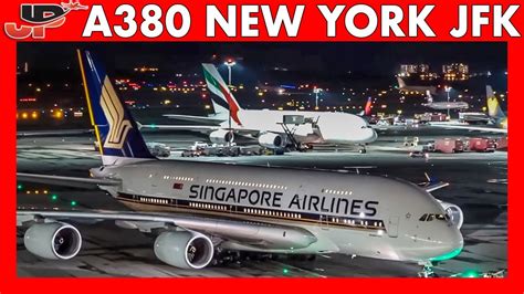 AIRBUS A380 Around The World New York JFK Airport YouTube