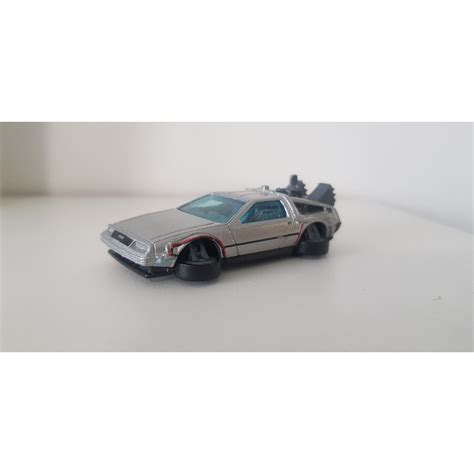 Hot Wheels Delorean De Volta Para O Futuro Shopee Brasil