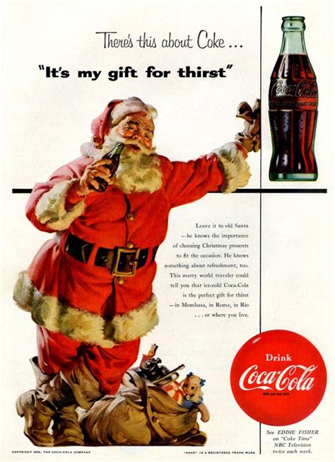 12 vintage Coca-Cola Christmas ads, starring Santa Claus (1931-1963 ...