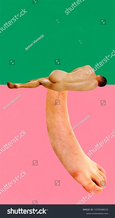 Poster Contemporary Art Collage Modern Creative Stock Photo 2376508215