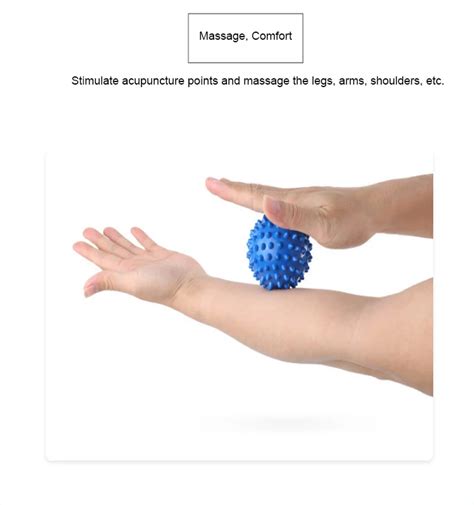 Physix Gear Sport Massage Balls Best Spiky Ball Roller For Plantar