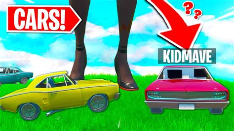 Keiner Findet Mich Fortnite Prop Hunt Cars Youtube