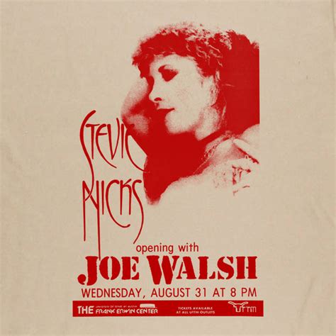 Stevie Nicks & Joe Walsh Poster T-shirt