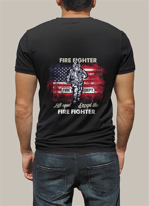 Firefighter T Shart Desing T Shirt Logo Design Shirt Logo Design