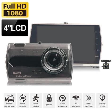 Dash Cam Full HD 1080P Car DVR Vehicle Camera Drive Video Recorder