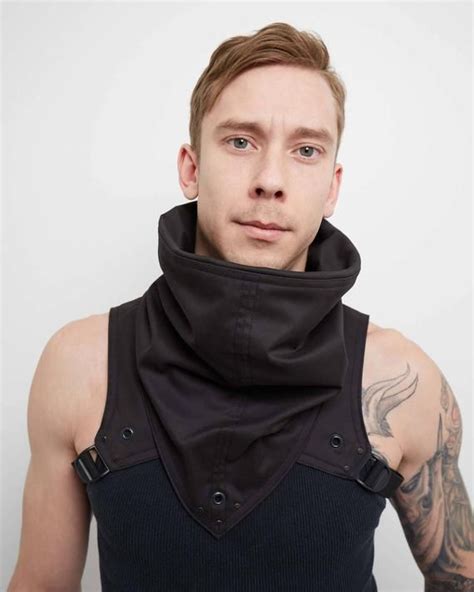 Crisiswear Bandit Cowl Hoodeless Cyberpunk Cybergoth Etsy Cyberpunk