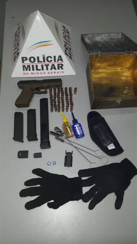 Polícia Militar Apreende Arma De Fogo E Munições Rádio Santana Fm