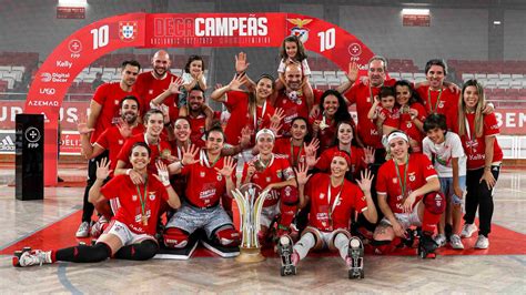 Sl Benfica Sagra Se Decampe O Nacional De H Quei Em Patins Feminino