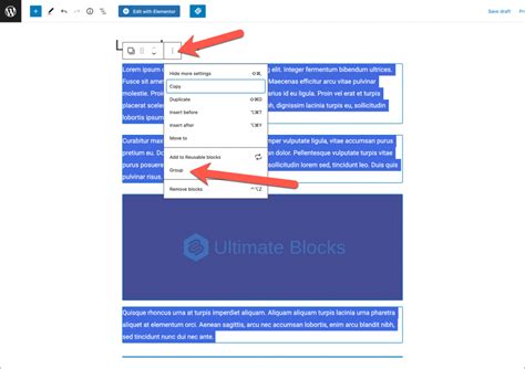 How To Select Multiple Blocks In Wordpress