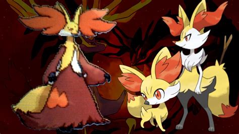 Pokemon Braixen Evolution Chart