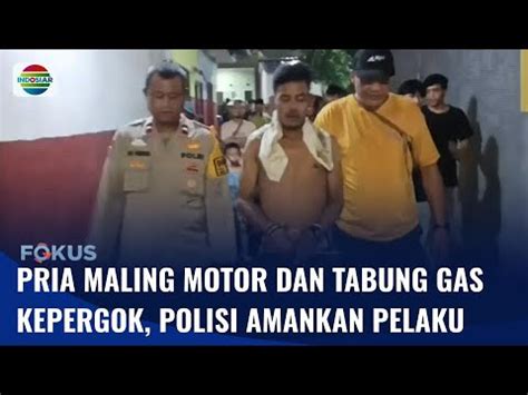 Kepergok Saat Beraksi Maling Motor Dan Tabung Gas Di Duren Sawit