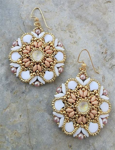 DIY ITA ENG Laelia Earrings Laelia Earrings Beading Tutorials And