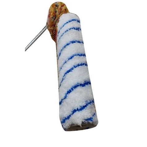 Blue And White 9inch Woven Synthetic Roller Paint Brushes At Rs 40 In