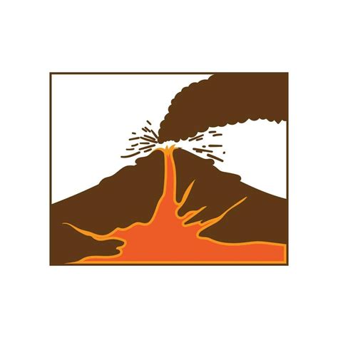 Cross Section Diagram of Volcano Mountain with Magma and Lava 34920861 ...