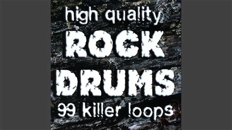 Mid Tempo Rock Drum Loop 100 Bpm Youtube