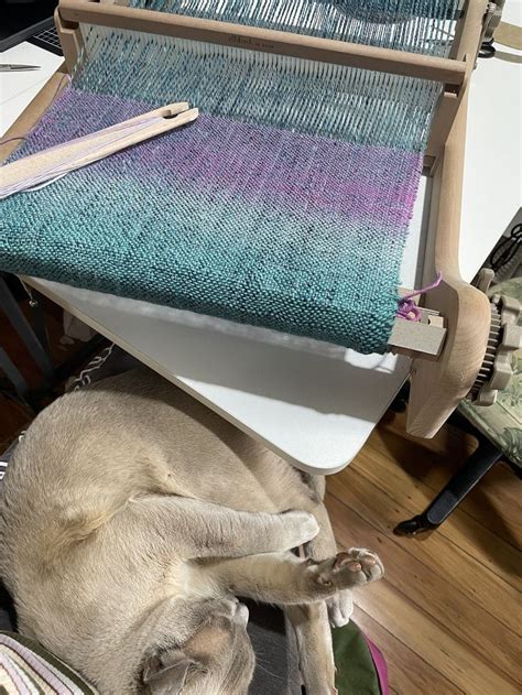 Weaving Your First Project On A Rigid Heddle Loom Kat Makes Weaving